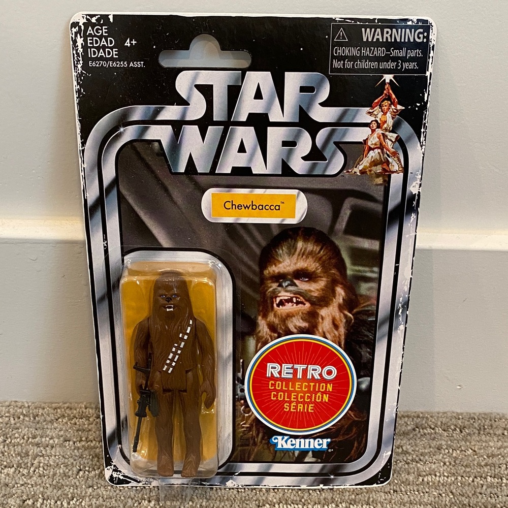 Hasbro Star Wars Retro Collection Chewbacca Action Figure - Brown